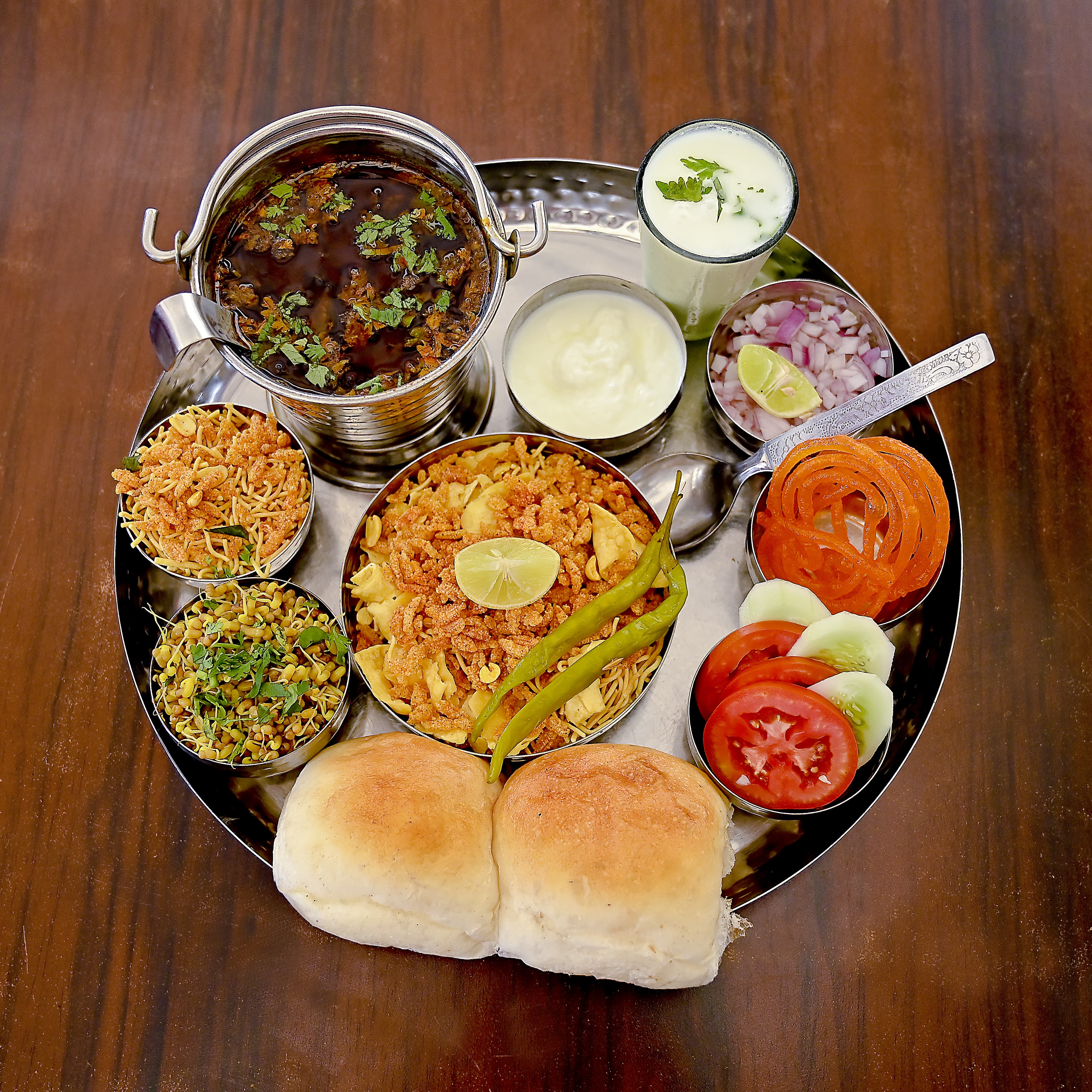 A1 Someshwar Special Misal Pav